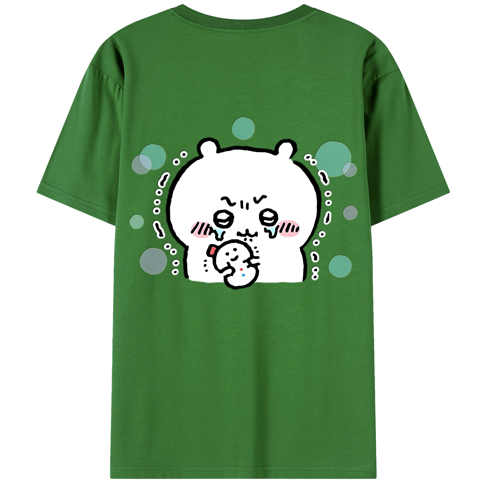 （画像用） ちいかわ ちいかわ Chii-kawa chiikawa レディース半袖Tシャツ(バックプリント)